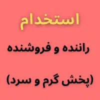 راننده پخش و فروشنده حرفه ای