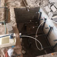 لوله کشی آب و فاضلاب گرمایش نصب پمپ وتانکر کولرآبی