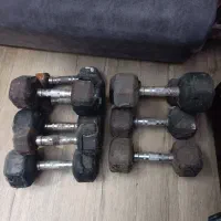 دمبل بدونه روکش|تجهیزات ورزشی|رشت, خرسندی|دیوار