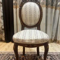 ۸ عدد صندلی چوب گردو اصل|مبلمان خانگی و میز عسلی|اهواز, کوروش|دیوار