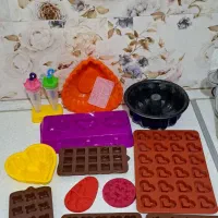 قالبهای کیک و ژله و شکلات|ظروف پخت‌وپز|آمل, |دیوار