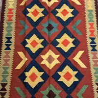 گلیم دست باف پشمی
