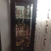 ساعت و‌بوفه چوبی کلاسیک