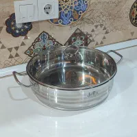 ماهی تابه استیل بزرگ28
