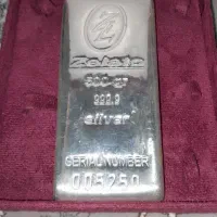 شمش نقره نیم کیلویی