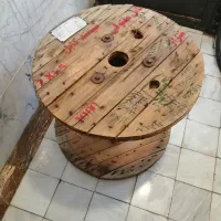 قرقره چوبی کاملا سالم|ابزارآلات|شازند, |دیوار