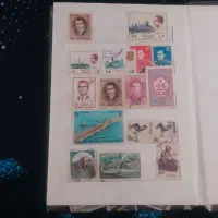 یک آلبوم تمبر کلکسیونی وقدیمی ویک اسکناس ۲۰ ریالی|کلکسیون سکه، تمبر، اسکناس|ایلام, |دیوار