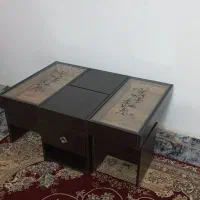 میز عسلی همراه صندلی|مبلمان خانگی و میز عسلی|لنگرود, |دیوار