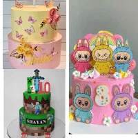 انواع ماکت کیک تولد،تم تولد،دخترانه پسرانه