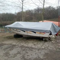 قایق با دو عدد موتور 200