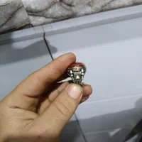 انگشتر عقیق یمانی دور مویه