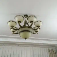 2 عدد لوستر آننتیک 8  شاخه