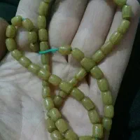 تسبیح  صندلوس شور (بذرالبنج) کهنه|کلکسیون اشیاء عتیقه|ماهدشت, |دیوار