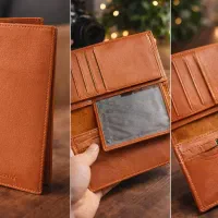کیف پول چرم اصل