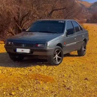 پژو 405 خاکستری