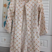 مانتوکتی ومانتوخامه دوزی سایز۳۸|لباس|محمدیه-قزوین, |دیوار