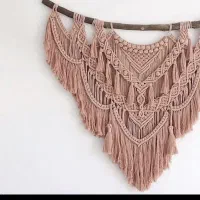 دیوارکوب مکرومه