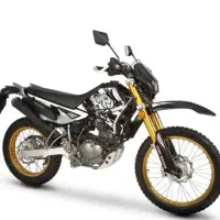 موتور سیکلت تریل روان صفر خشک مشکی طلایی گارانتی