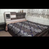 سرویس چوب دونفره همراه تشک طبی