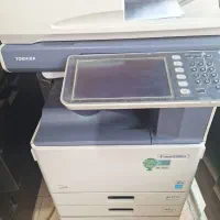 دستگاه توشیبا رنگی در حال کار و سالم