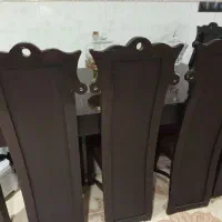 میز نهار خوری|میز و صندلی غذاخوری|اهرم, |دیوار