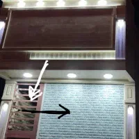 درب کرکره برقی دست دو در حد نو