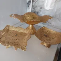 سرویس پذیرایی طلایی جنس فلز