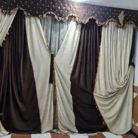 پرده با تاج بهترین جنس|پرده، رانر، رومیزی|اهواز, کیانشهر|دیوار