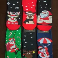 جوراب کریسمس و یلدایی و حوله ای