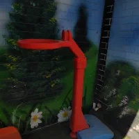 پایه بسکتبال پلی اتیلن بسیار مقاوم