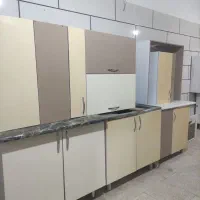 کابینت های گلاس با هود و سینک دست دو 6 متری|مصالح و تجهیزات ساختمان|همدان, |دیوار
