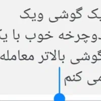 یک گوشی ویک دوچرخه