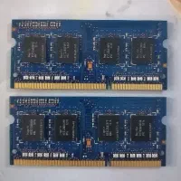دو عدد رم 2 گیگ ddr3 باس 1333 فابریکی لپ تاپ dell|قطعات و لوازم جانبی رایانه|قائم‌شهر, |دیوار