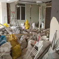 تخریب داخلی ساختمان تخریب دیوار آرک اوپن شومینه