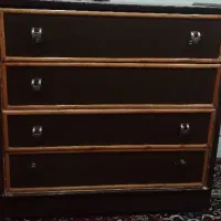 کمد ایستاده و دراور چوبی|جاکفشی، کمد، دراور|بابا حیدر, |دیوار