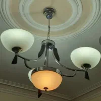 لوستر استیل و چوب