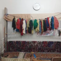 فرش هریس تاجری نیمه کاره