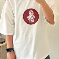 تیشرت های ۱۰۰٪ نخ گرم بالا چاپ دار و ساده