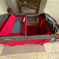 تخت پارک و کریر و روروک مارک goodbaby|اسباب و اثاث بچه|رشت, منظریه|دیوار