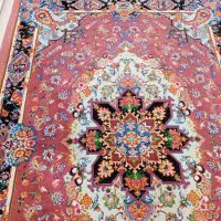 فرش دستبافت تبریز لچک ترنج گل ابریشم 40 رج|فرش|پاکدشت, پاکدشت (مامازند)|دیوار