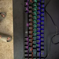 کیبورد گیمینگ tdagerمدلviator|قطعات و لوازم جانبی رایانه|گرگان, |دیوار