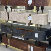 میز تی وی های چوبی رنگ بندی قسطی در زرکالا|میز تلویزیون|یاسوج, |دیوار