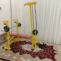 دستگاه بدنسازی 48کاره با 30 کیلو وزن اضافه|تجهیزات ورزشی|روانسر, |دیوار