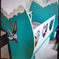 تخت کودک به همراه تشک