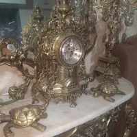 آینه و شمدان برنز قدیمی|آینه|فردیس, شهرک ارم|دیوار