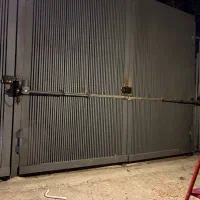 ۰تا۱۰۰ درب برقی کرکره بازویی ریلی راهبند آرام بند