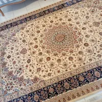 فرش بهشتی ابریشمی هیلا شش متری