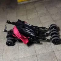 کالسکه دوقلو (اعصایی)|کالسکه و لوازم جانبی|تهران, آهنگران (سراسیاب دولاب)|دیوار