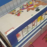 تخت کودک در حد نو