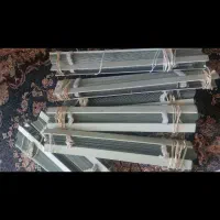 پرده کرکره فلزی سایزهای مختلف ، سالم و مرتب